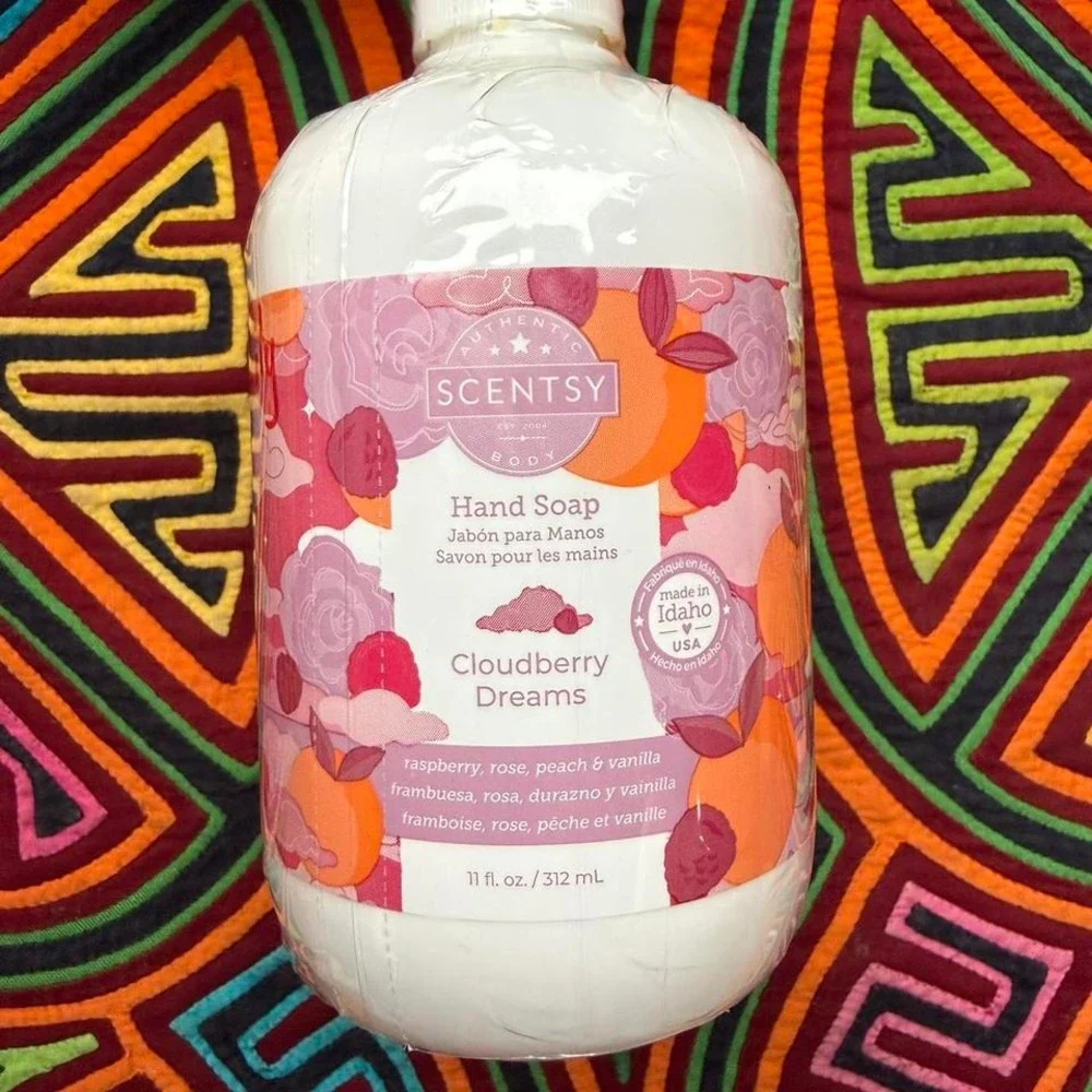 Scentsy Cloudberry Dreams‎ hand soap new sealed 11 fl oz